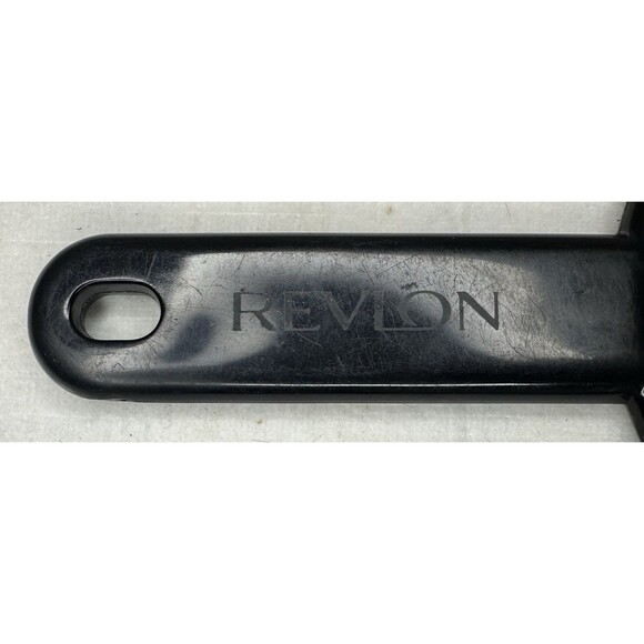 Vintage Revlon Round Black Hand Mirror - Picture 3 of 3